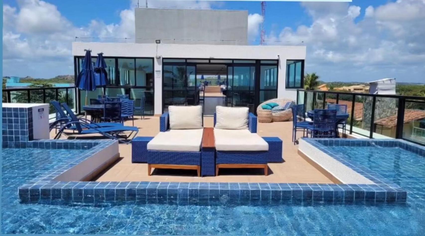 Flat Beira Mar Maracaipe- Porto De Galinhas Lägenhet Exteriör bild