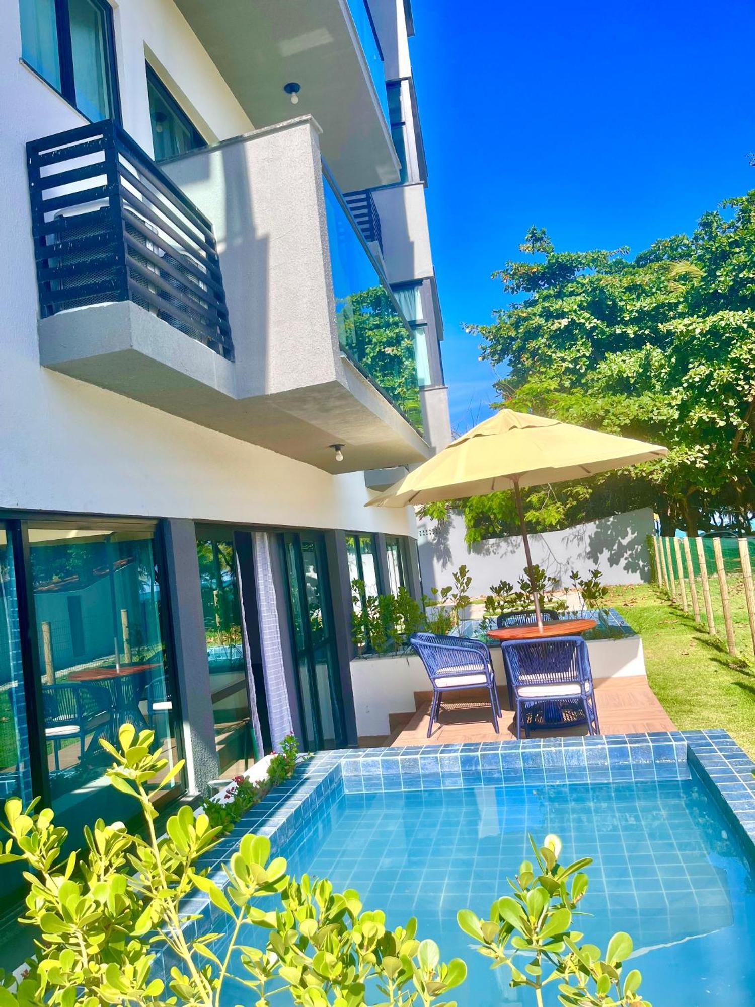 Flat Beira Mar Maracaipe- Porto De Galinhas Lägenhet Exteriör bild