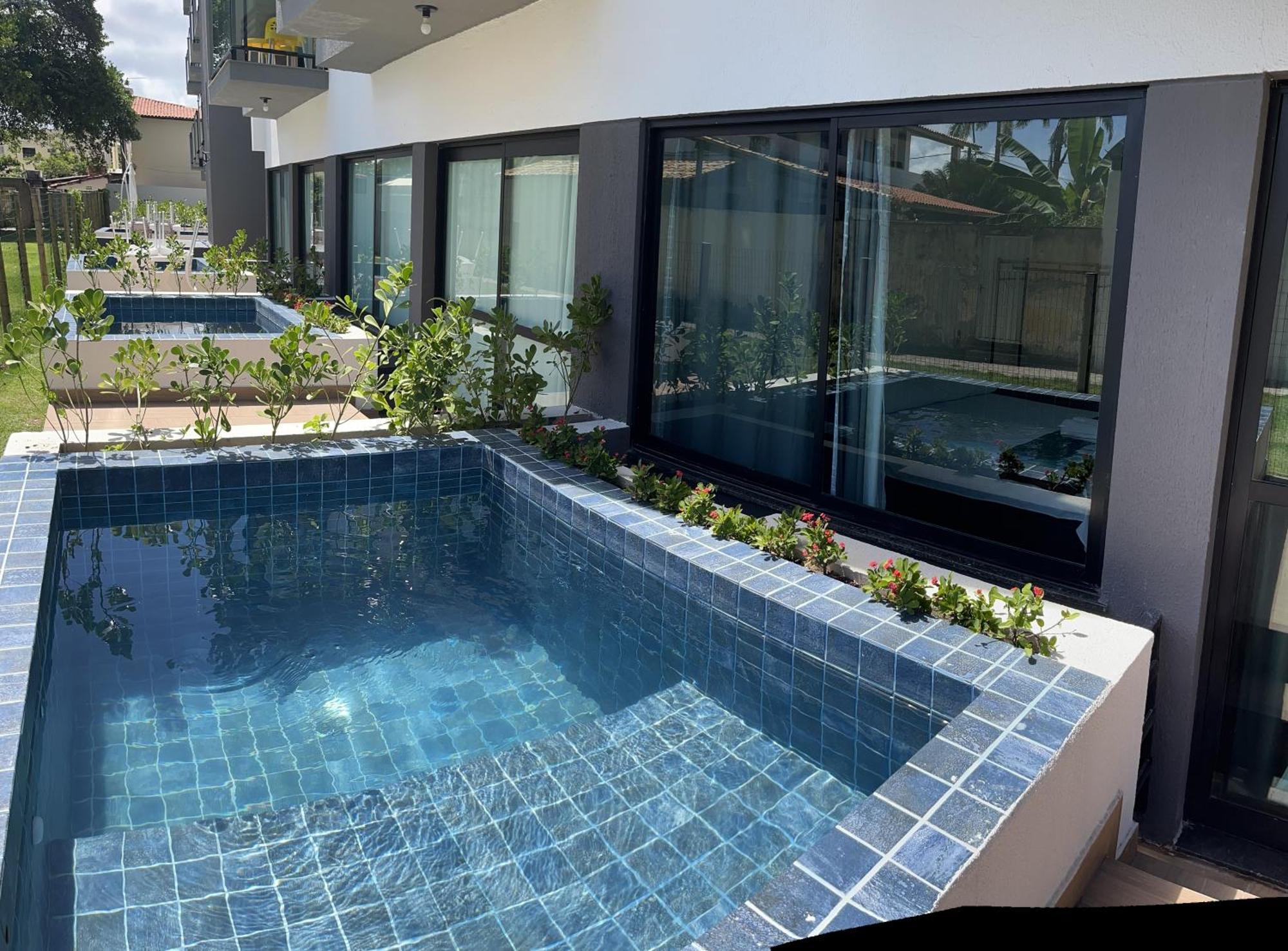 Flat Beira Mar Maracaipe- Porto De Galinhas Lägenhet Exteriör bild